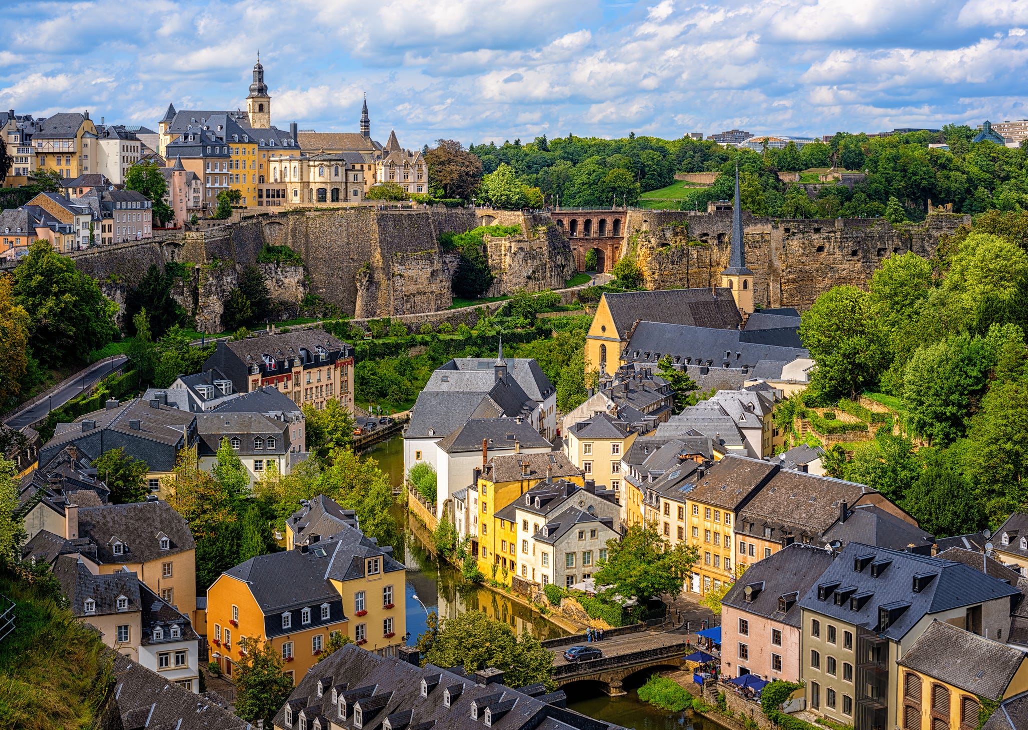 Stock photo shows Luxembourg.