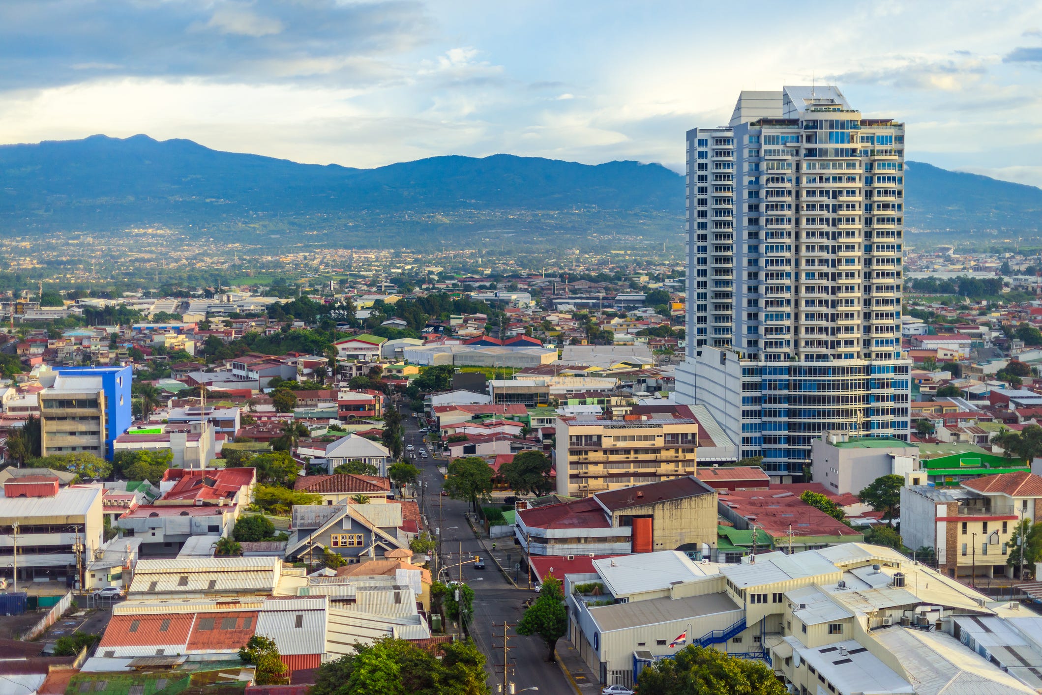 Stock photo shows San José, Costa Rica.