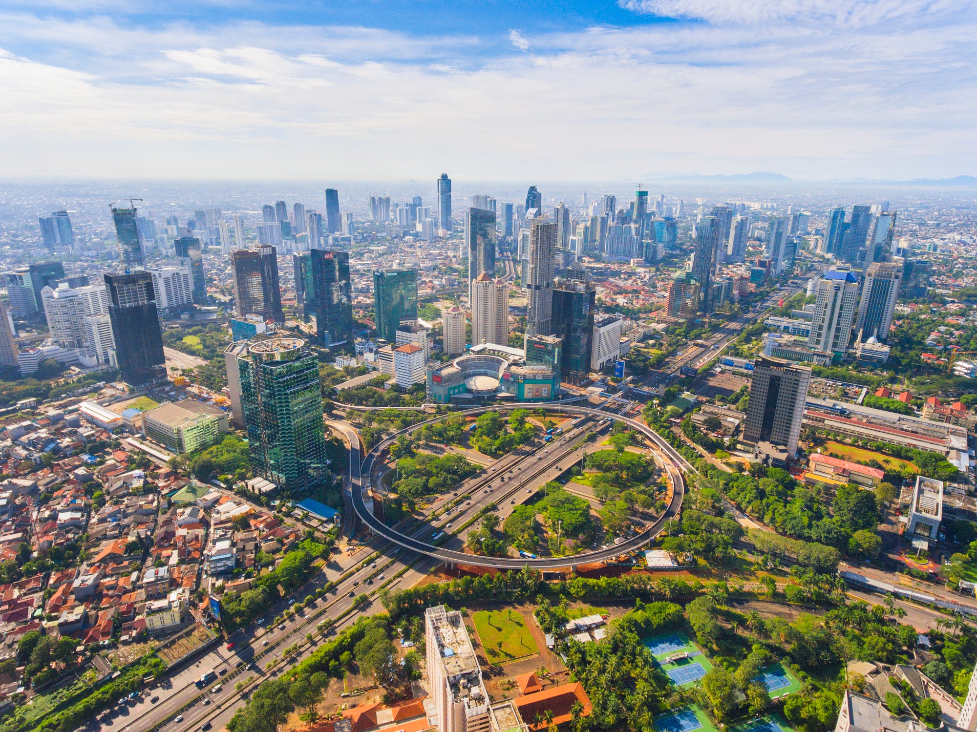 Stock photo shows Jakarta, Indonesia.