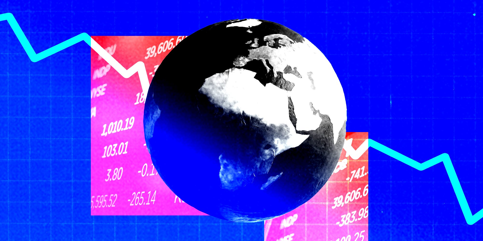 stock market plunges against globe